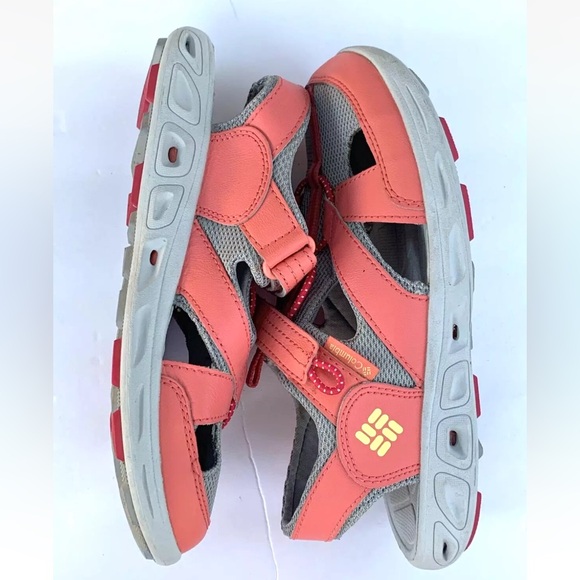 Columbia Techsun Wave Sandals Girls Size 5 Youth Trail Hiking Water Sport Pink - Picture 6 of 10